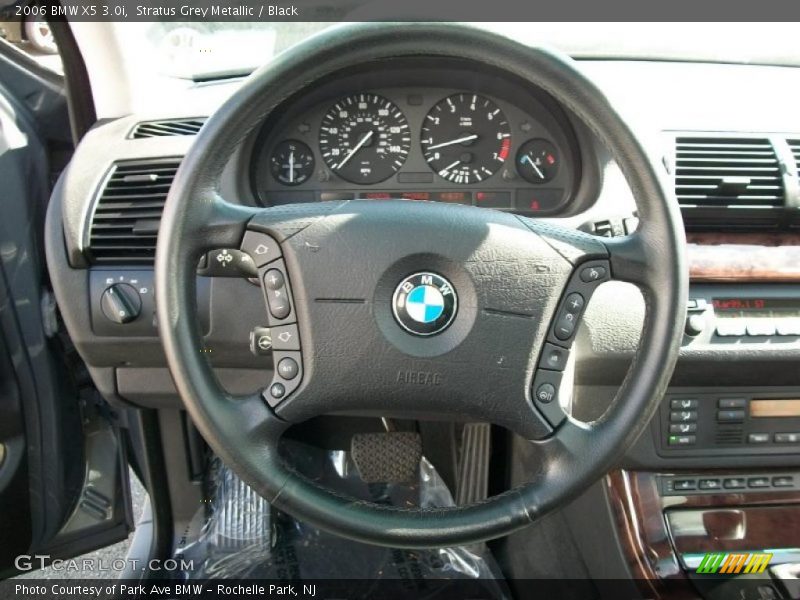 Stratus Grey Metallic / Black 2006 BMW X5 3.0i