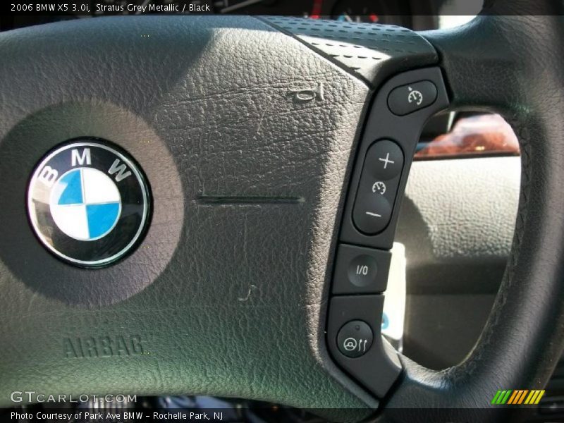 Stratus Grey Metallic / Black 2006 BMW X5 3.0i