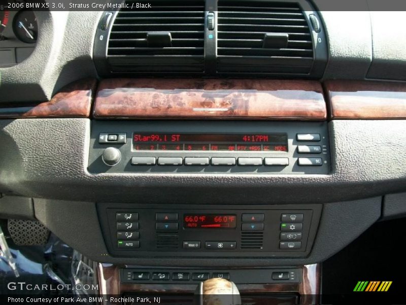 Stratus Grey Metallic / Black 2006 BMW X5 3.0i