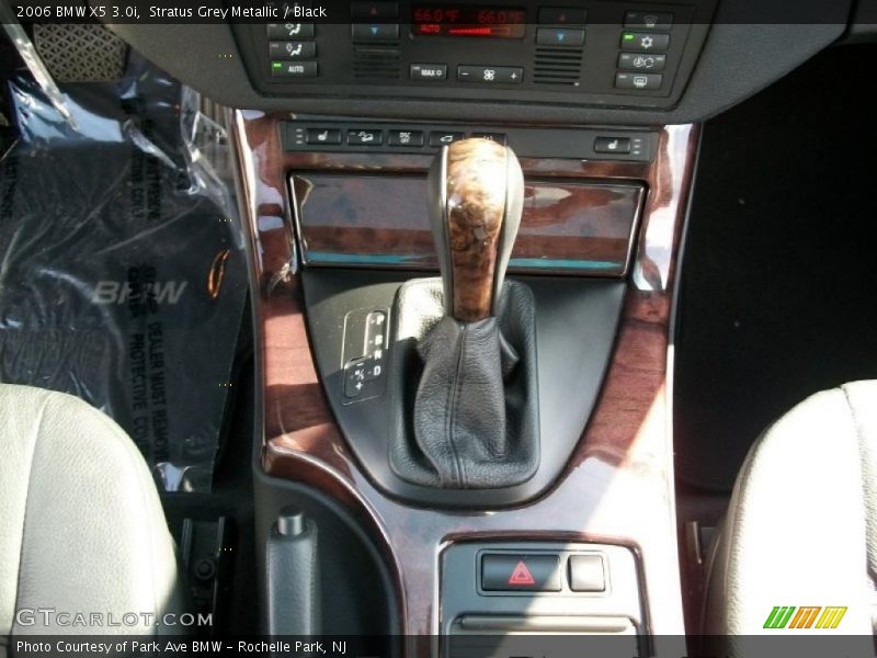 Stratus Grey Metallic / Black 2006 BMW X5 3.0i