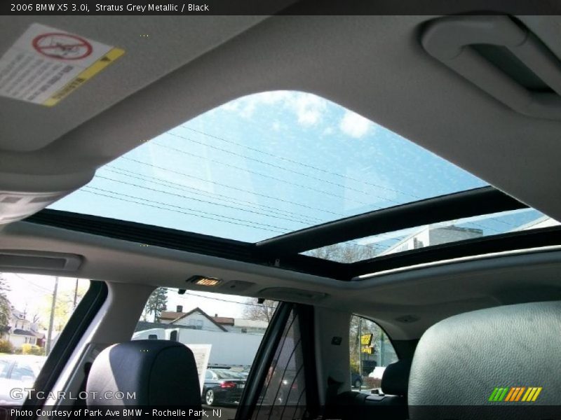 Stratus Grey Metallic / Black 2006 BMW X5 3.0i
