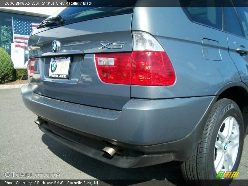 Stratus Grey Metallic / Black 2006 BMW X5 3.0i