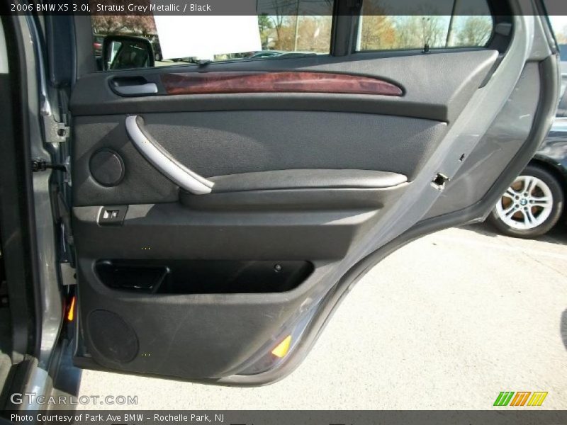 Stratus Grey Metallic / Black 2006 BMW X5 3.0i