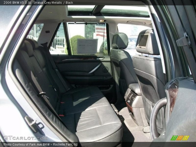 Stratus Grey Metallic / Black 2006 BMW X5 3.0i
