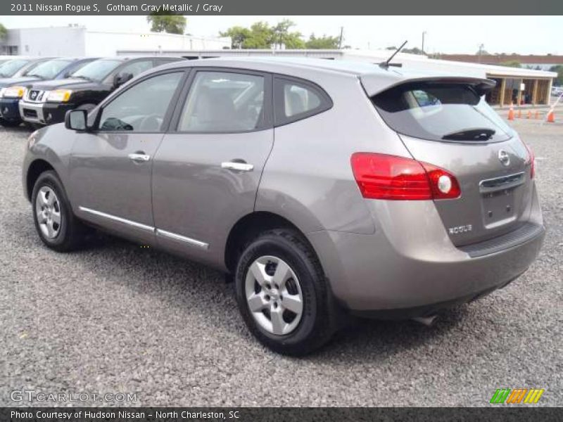 Gotham Gray Metallic / Gray 2011 Nissan Rogue S