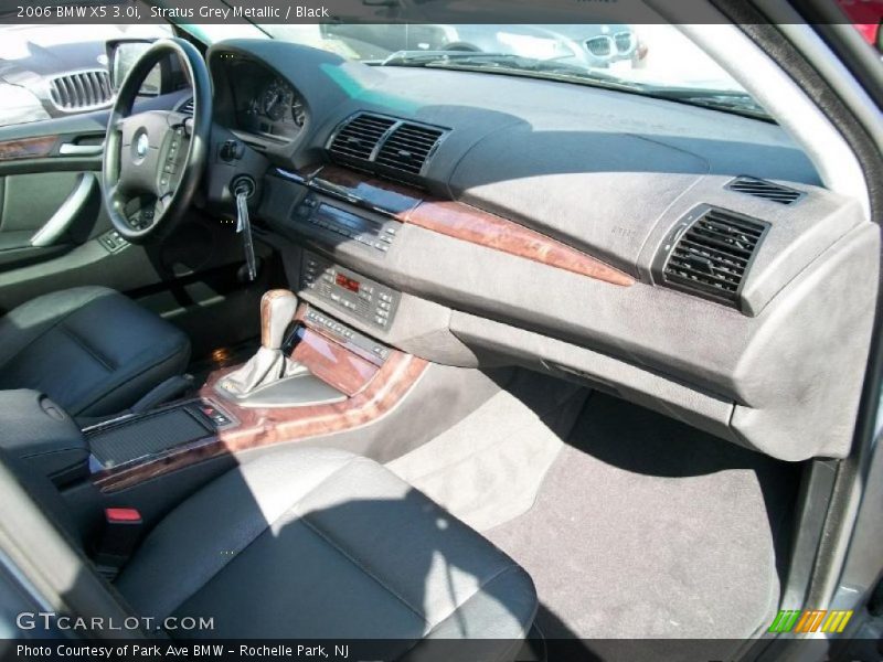 Stratus Grey Metallic / Black 2006 BMW X5 3.0i