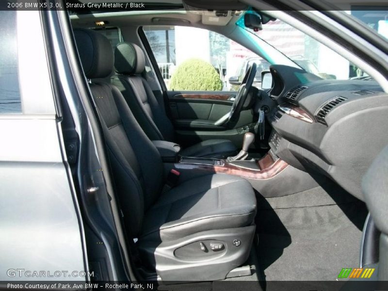 Stratus Grey Metallic / Black 2006 BMW X5 3.0i