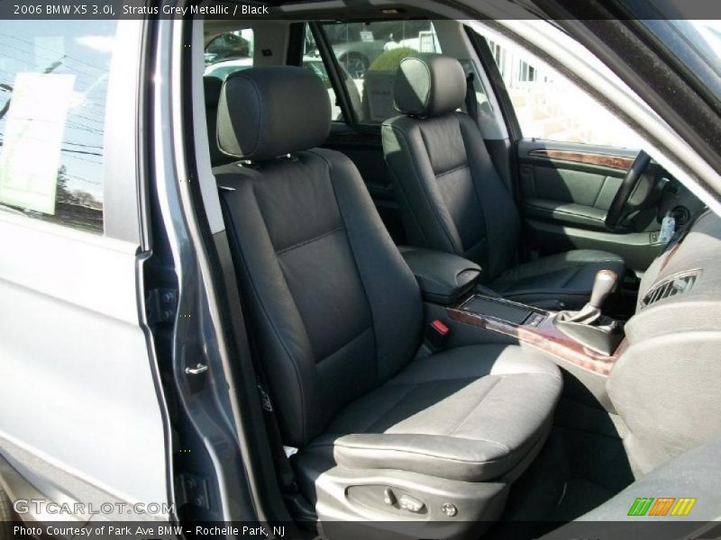 Stratus Grey Metallic / Black 2006 BMW X5 3.0i