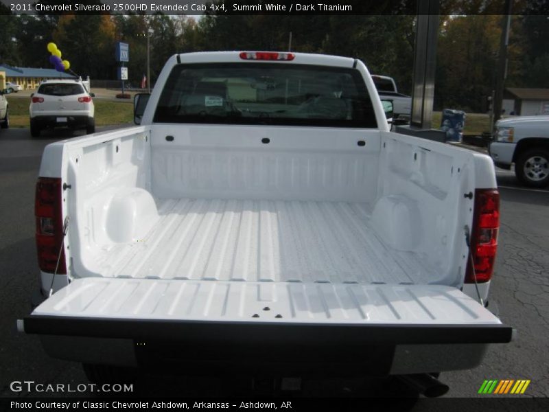 Summit White / Dark Titanium 2011 Chevrolet Silverado 2500HD Extended Cab 4x4