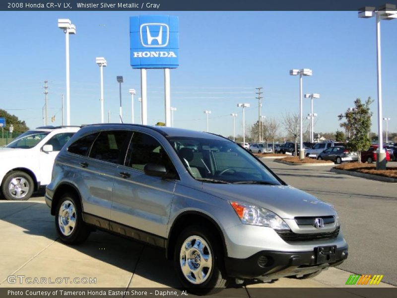 Whistler Silver Metallic / Gray 2008 Honda CR-V LX