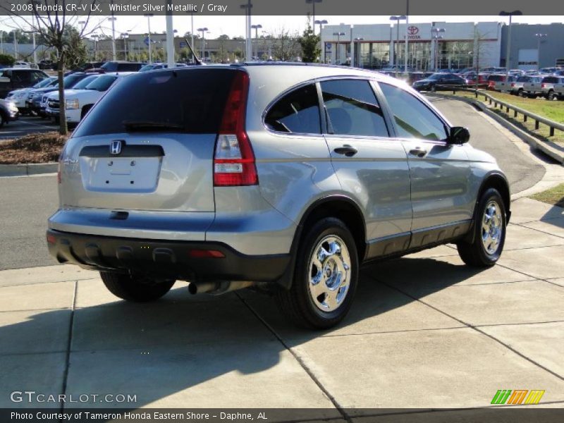Whistler Silver Metallic / Gray 2008 Honda CR-V LX