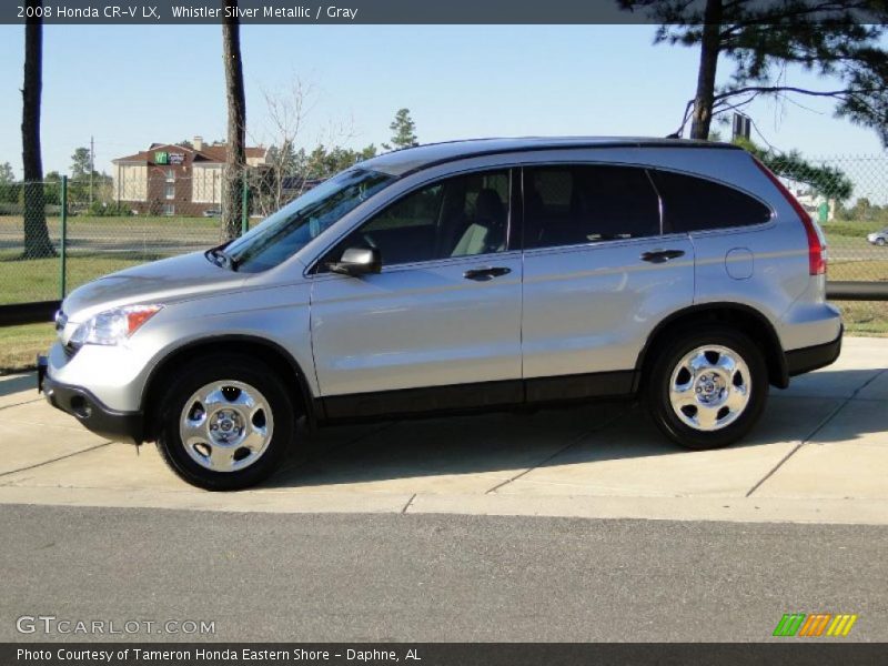Whistler Silver Metallic / Gray 2008 Honda CR-V LX