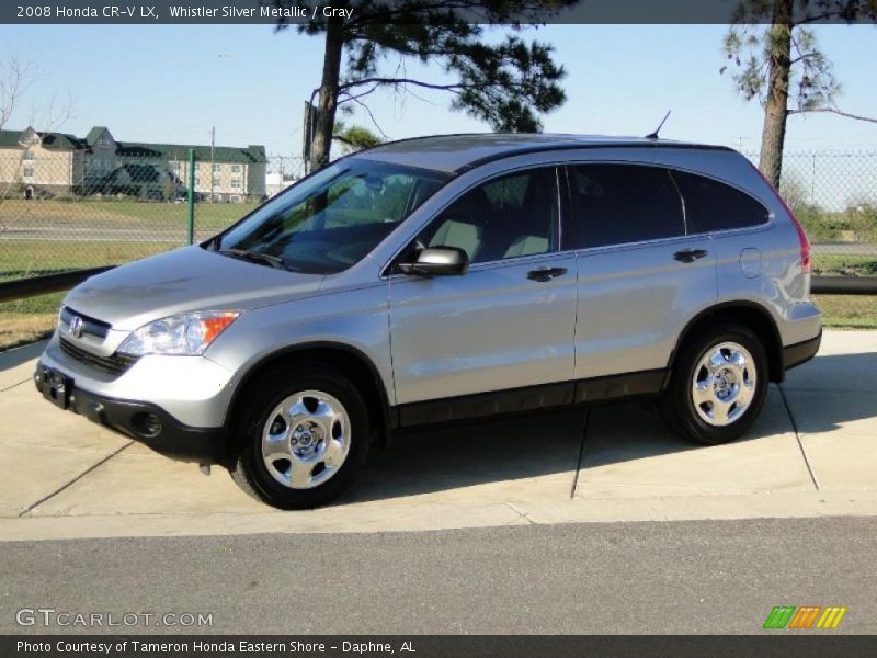Whistler Silver Metallic / Gray 2008 Honda CR-V LX