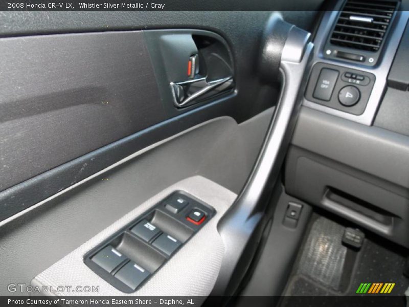 Whistler Silver Metallic / Gray 2008 Honda CR-V LX