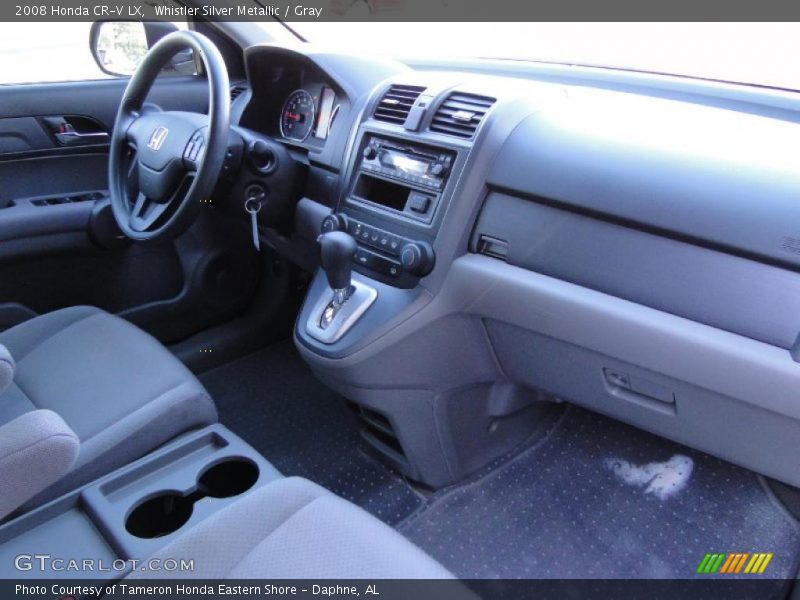 Whistler Silver Metallic / Gray 2008 Honda CR-V LX