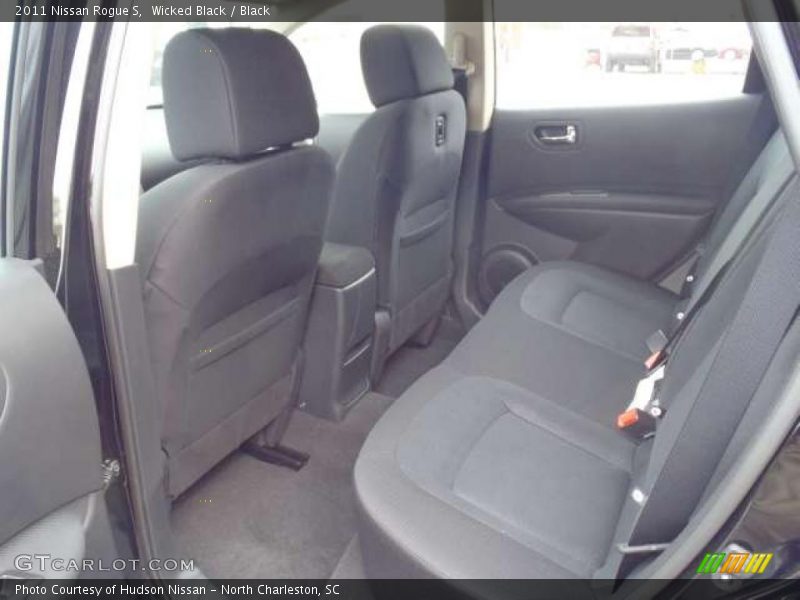 Wicked Black / Black 2011 Nissan Rogue S