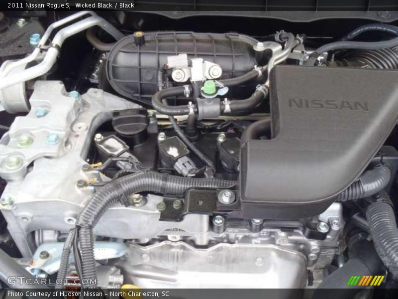 Wicked Black / Black 2011 Nissan Rogue S