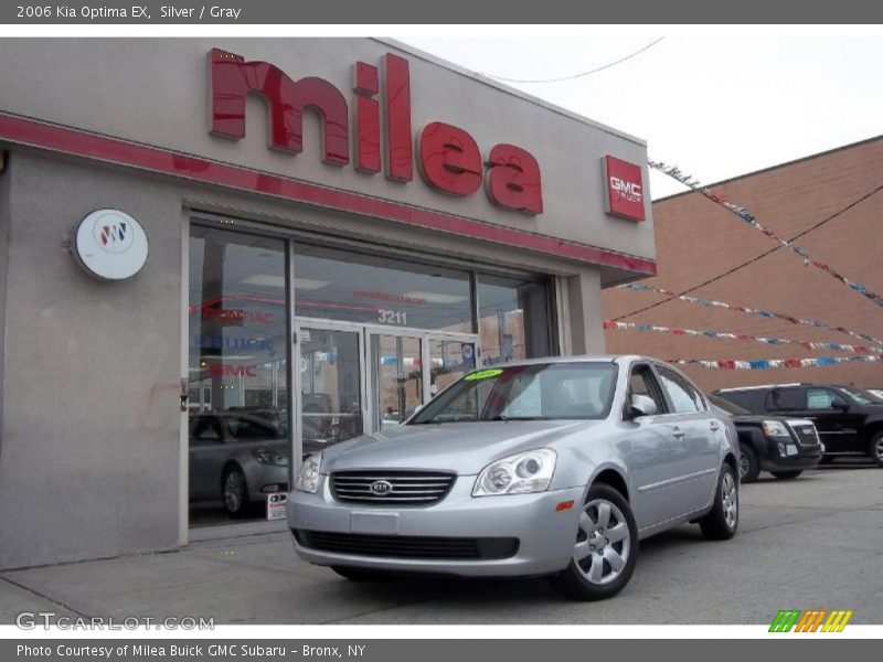 Silver / Gray 2006 Kia Optima EX