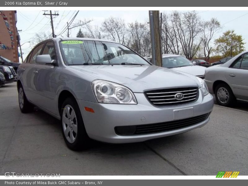 Silver / Gray 2006 Kia Optima EX