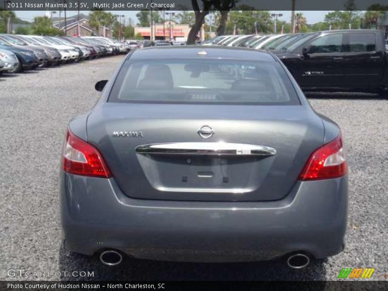 Mystic Jade Green / Charcoal 2011 Nissan Maxima 3.5 SV