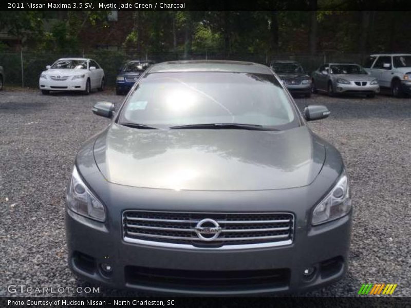 Mystic Jade Green / Charcoal 2011 Nissan Maxima 3.5 SV