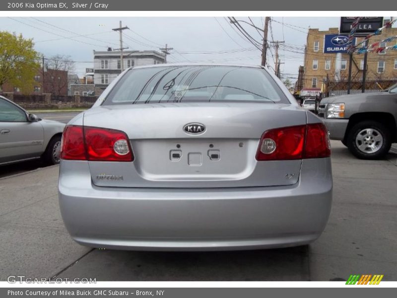Silver / Gray 2006 Kia Optima EX
