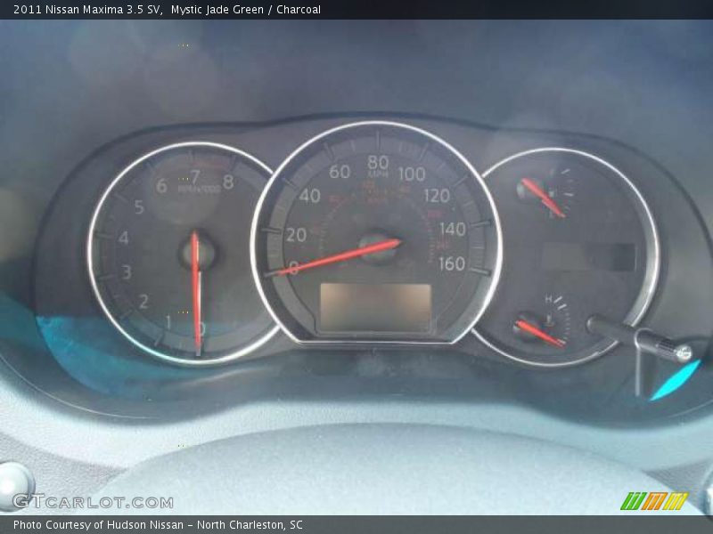 Mystic Jade Green / Charcoal 2011 Nissan Maxima 3.5 SV