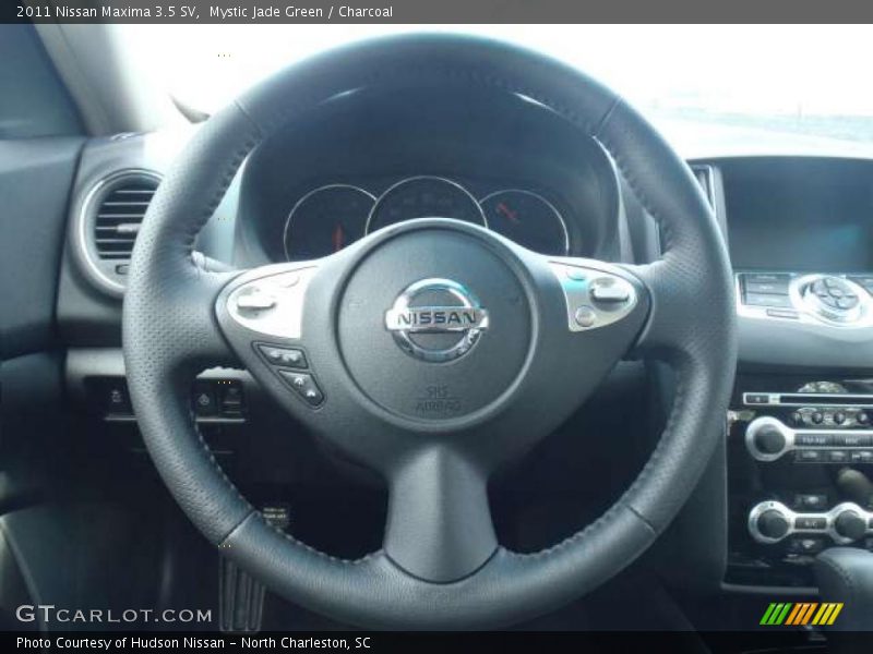 Mystic Jade Green / Charcoal 2011 Nissan Maxima 3.5 SV