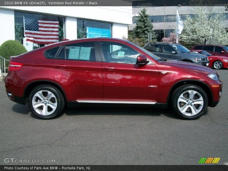  2010 X6 xDrive35i Vermilion Red Metallic
