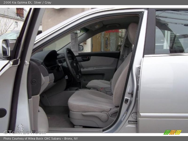 Silver / Gray 2006 Kia Optima EX