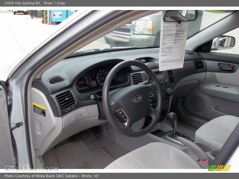 Silver / Gray 2006 Kia Optima EX