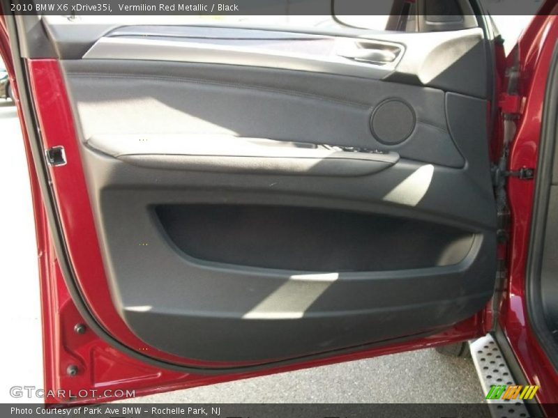 Vermilion Red Metallic / Black 2010 BMW X6 xDrive35i