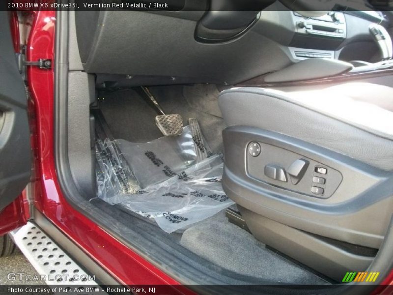 Vermilion Red Metallic / Black 2010 BMW X6 xDrive35i