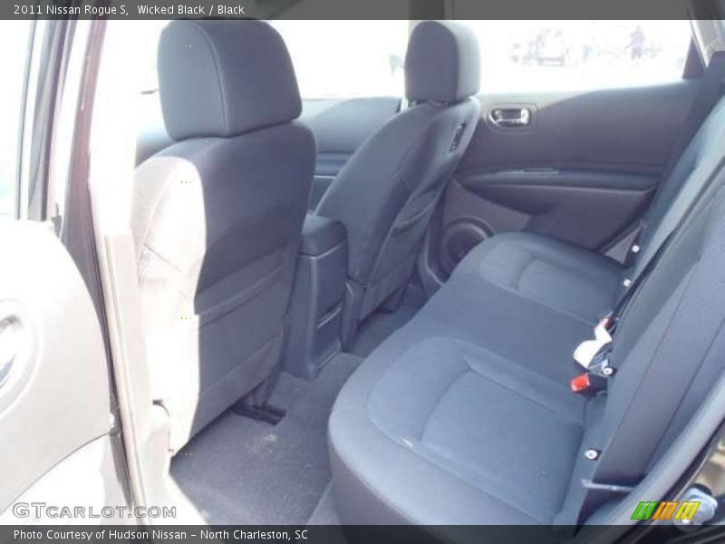 Wicked Black / Black 2011 Nissan Rogue S