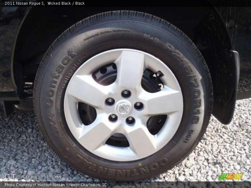 Wicked Black / Black 2011 Nissan Rogue S