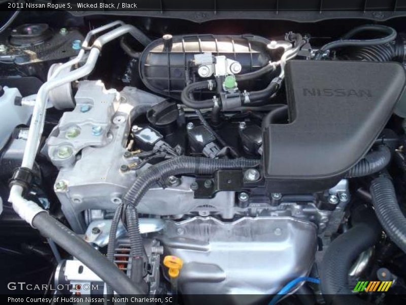 Wicked Black / Black 2011 Nissan Rogue S
