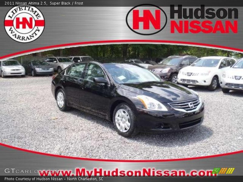 Super Black / Frost 2011 Nissan Altima 2.5