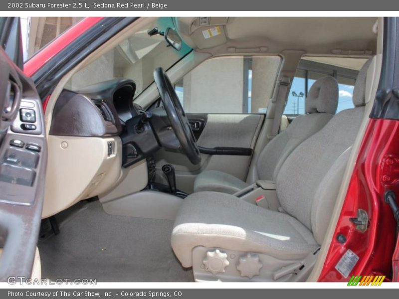  2002 Forester 2.5 L Beige Interior