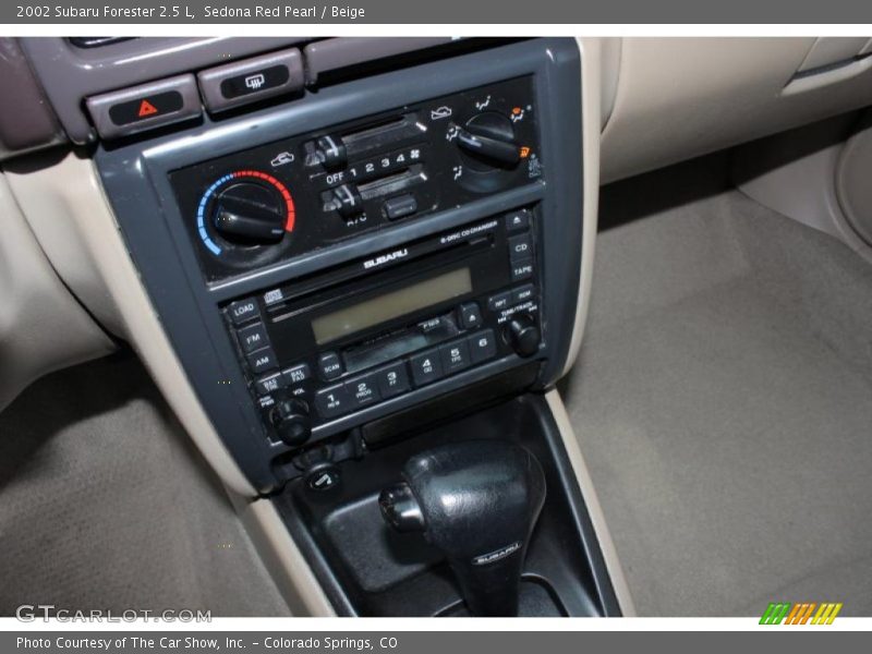 Sedona Red Pearl / Beige 2002 Subaru Forester 2.5 L