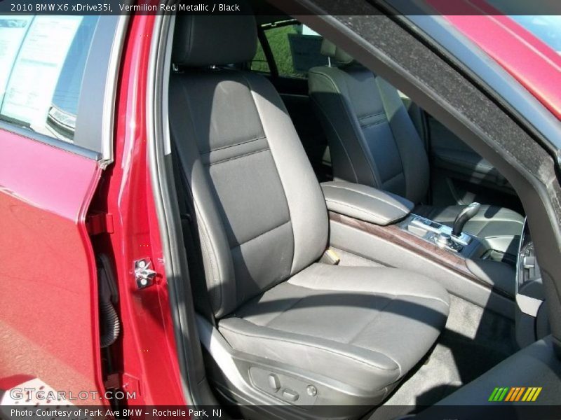 Vermilion Red Metallic / Black 2010 BMW X6 xDrive35i
