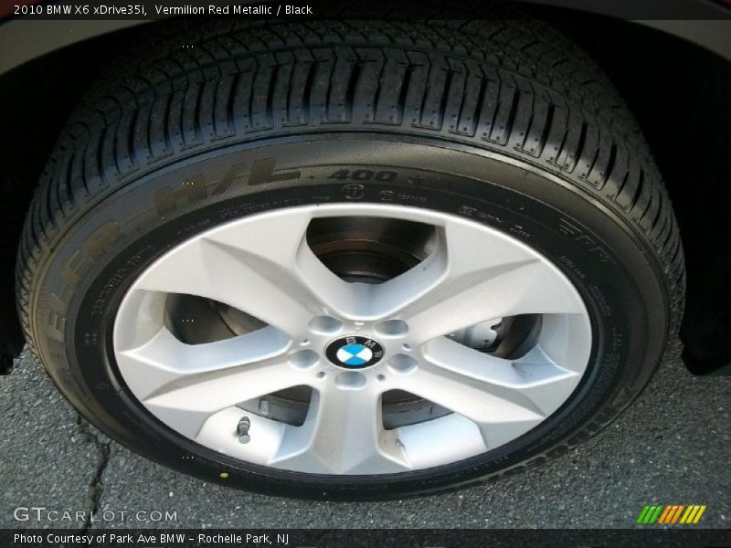 Vermilion Red Metallic / Black 2010 BMW X6 xDrive35i