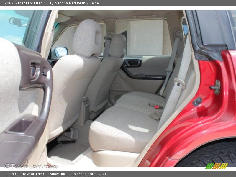 Sedona Red Pearl / Beige 2002 Subaru Forester 2.5 L