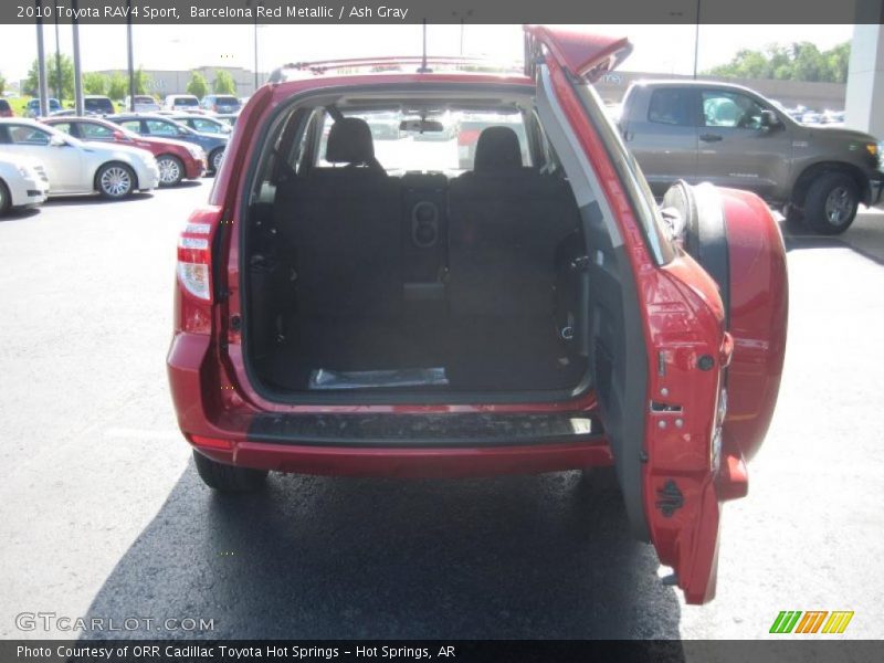 Barcelona Red Metallic / Ash Gray 2010 Toyota RAV4 Sport