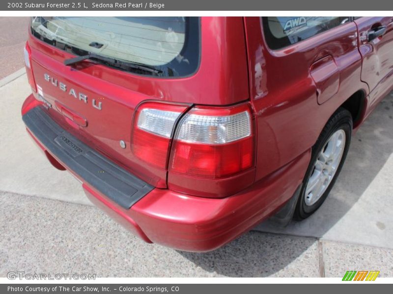 Sedona Red Pearl / Beige 2002 Subaru Forester 2.5 L