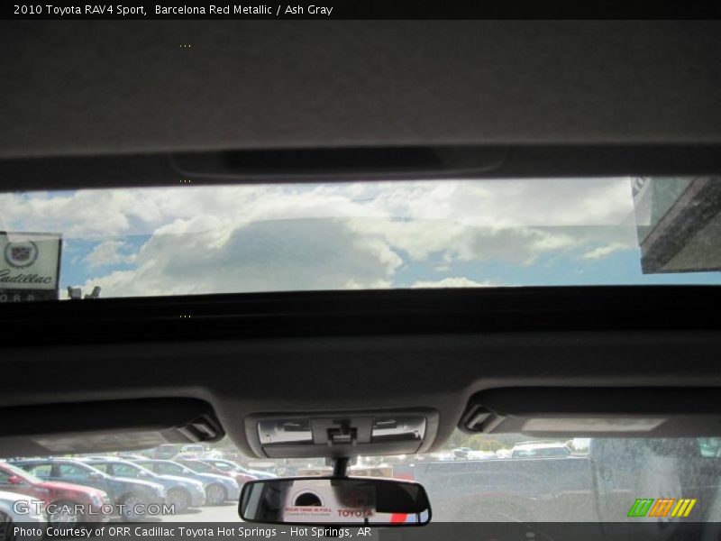 Barcelona Red Metallic / Ash Gray 2010 Toyota RAV4 Sport