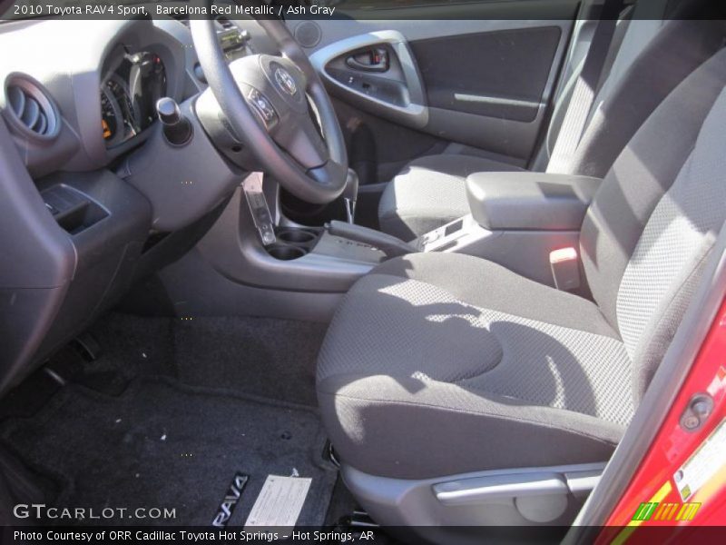 Barcelona Red Metallic / Ash Gray 2010 Toyota RAV4 Sport