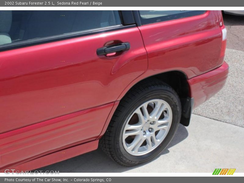 Sedona Red Pearl / Beige 2002 Subaru Forester 2.5 L