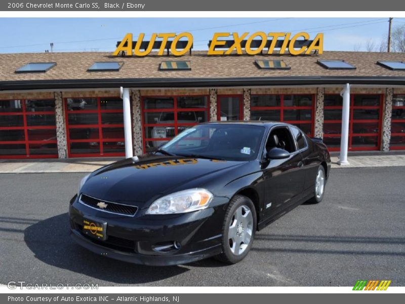 Black / Ebony 2006 Chevrolet Monte Carlo SS