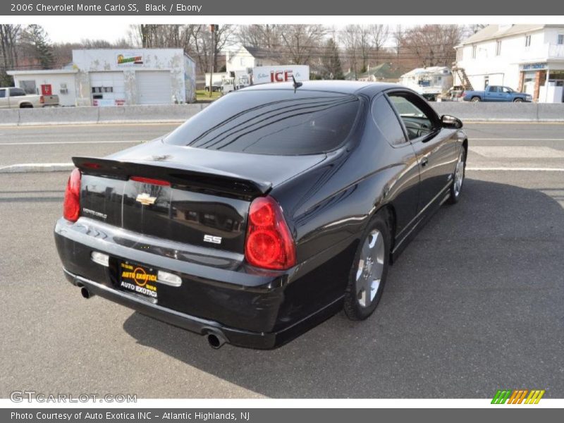 Black / Ebony 2006 Chevrolet Monte Carlo SS