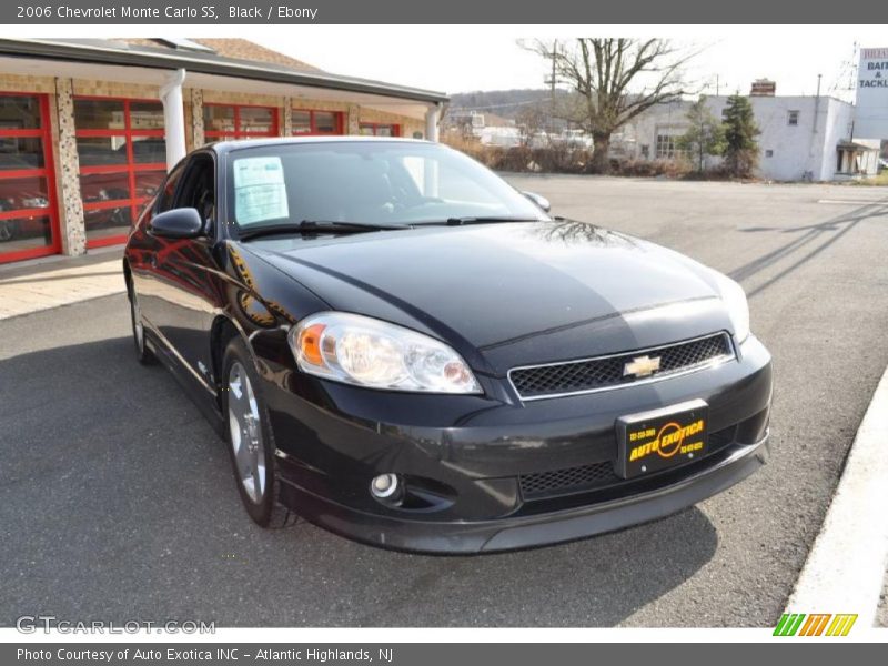 Black / Ebony 2006 Chevrolet Monte Carlo SS